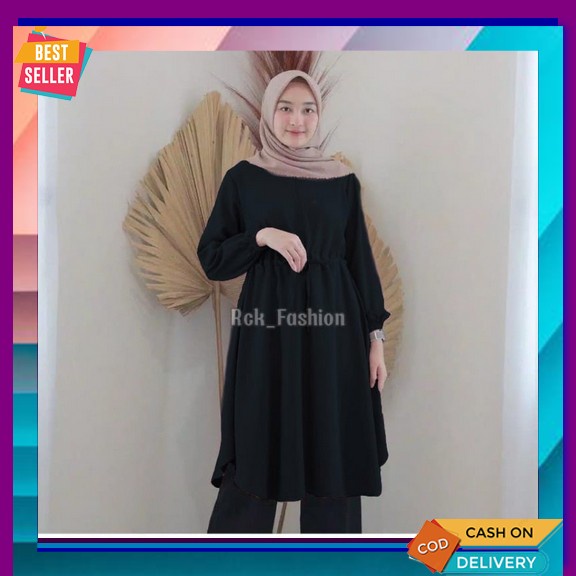Tunik Terbaru 2022 Long Tunik-Tunik Army Tunik Polos-Tunik Remaja-Tran Bheta Tunik/Pakaian Wanita/