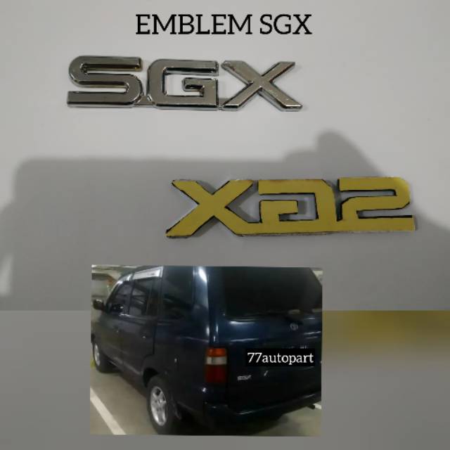 Emblem Sgx kijang kapsul