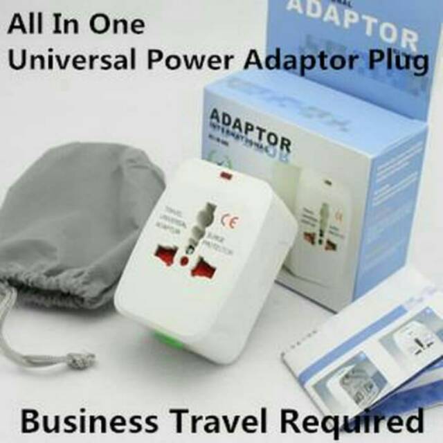 Colokan Steker Listrik Ori Multi Internasional Universal Travel Adaptor US-AU-EU-UK plug