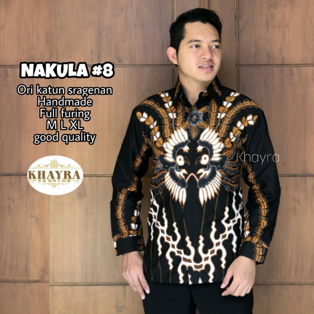 Kemeja Batik Lengan Panjang Nakula