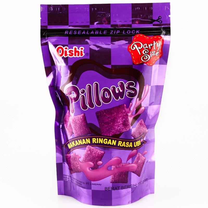 

Oishi Pillows Ubi 110g