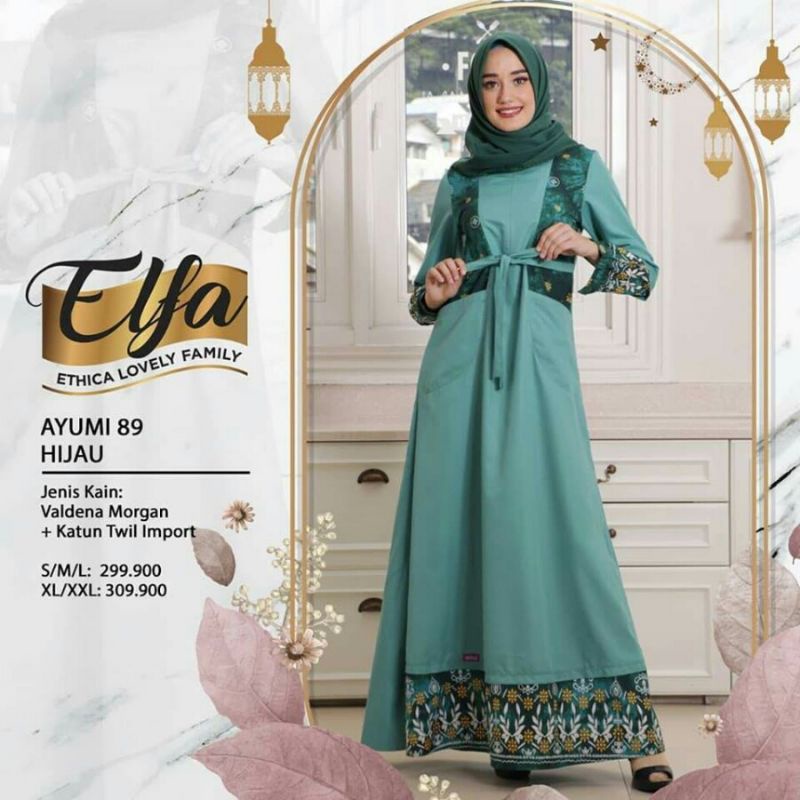 GAMIS ETHICA AYUMI 89 HIJAU