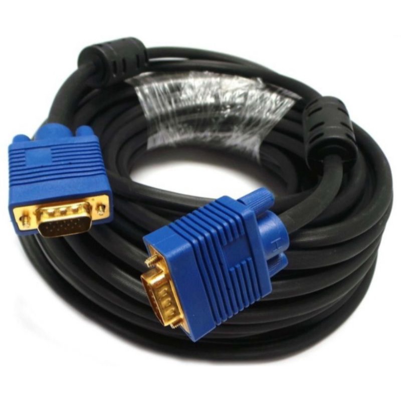 Kabel VGA Gold 30m / kabel vga gold plated 30meter - kabel vga gold bagus 30 meter - kabel vga proyektor