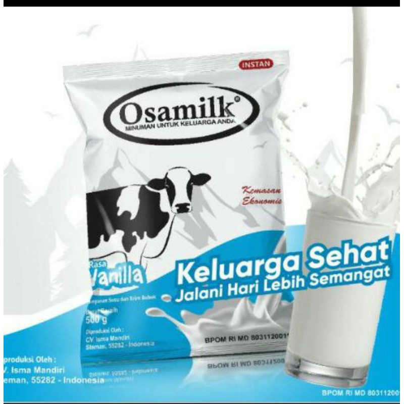 SUSU OSAMILK PENGEMUK BADAN ANAK DAN DEWASA