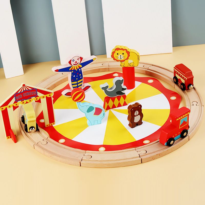 25 pcs circus train set / mainan kereta anak