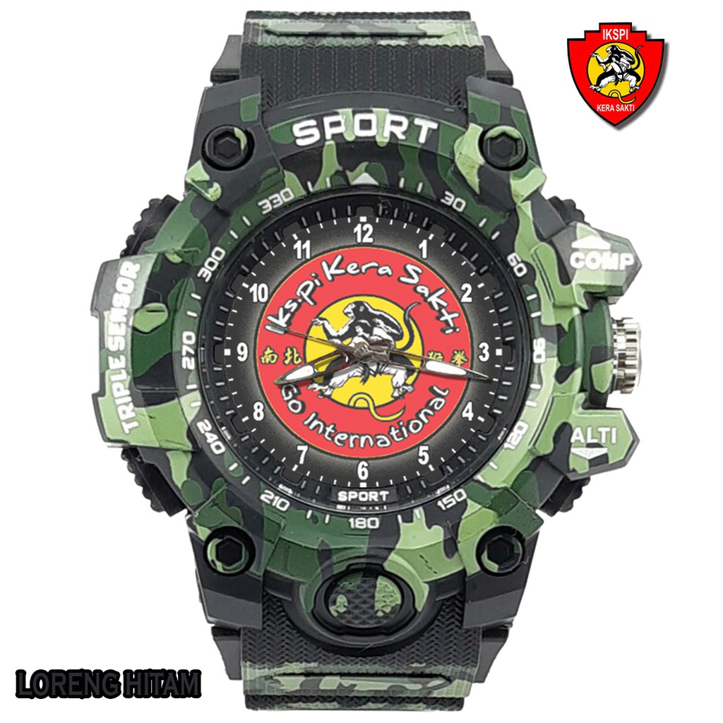 (Exclusive) PERGURUAN IKSPI / KERA SAKTI Loreng Army - Motif 5