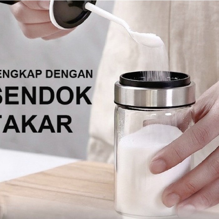 toples bumbu desain elegant dapat 4 toples