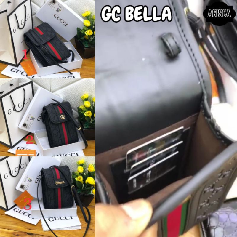 GC BellaBy Agisca | Original | Tas Sling Bag | Tas Hp | Tas Wanita Modies | Tas Wanita Terbaru Kekin