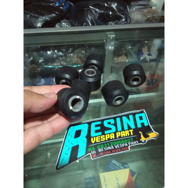 Karet shock depan bawah vespa super sprint vbb bajaj kualitas bagus