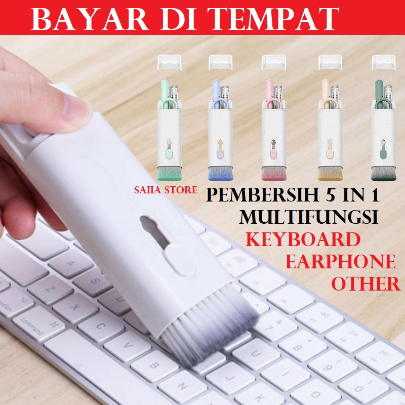 Saiia Store Set Pembersih Serbaguna Untuk Keyboard, Headset  dan lainnya dengan Model Simple dengan aneka pilihan model