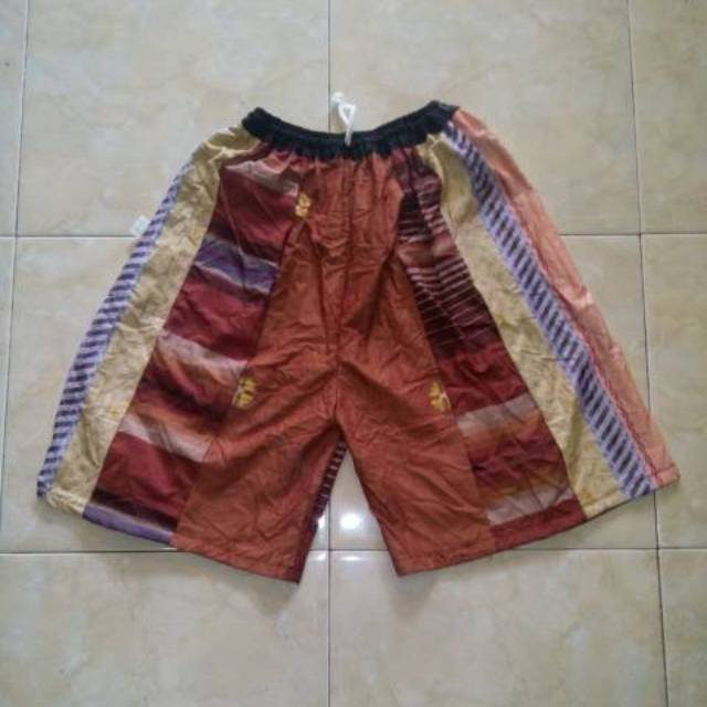 Celana Pendek Batik Perca Size Dewasa