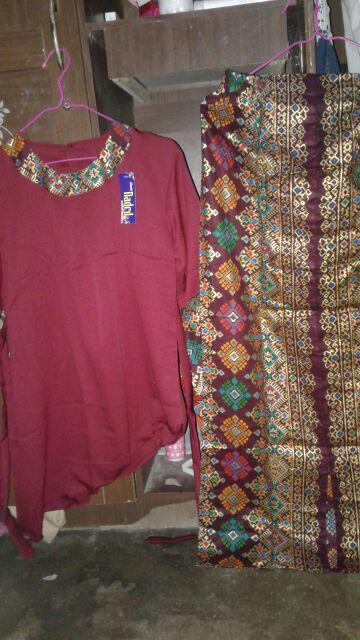 Maura Couple - Sania Ruffle Batik Couple Ori Ndoro Jowi Dnt Garansi Termurah Shopee - Anjela Rokspan