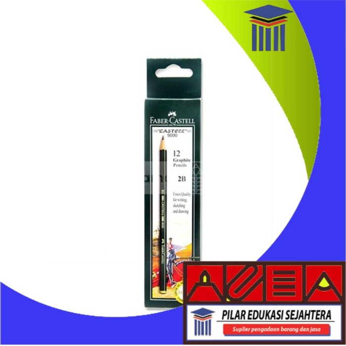 

PENCIL / PENSIL 2B FABER CASTELL (1 PACK) MURAH