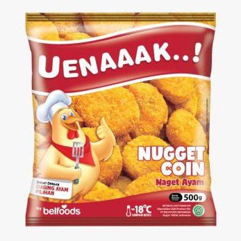

Belfoods Uenaaak Small Nugget Ayam 500 gr
