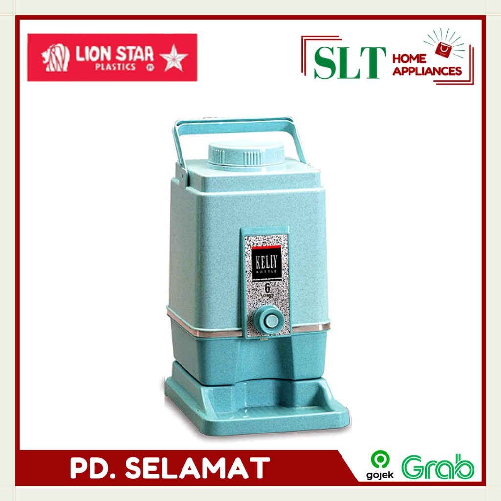 Drink Jar Kelly Bottle 6 Liter Lion Star Tempat Minuman Dispenser Air Lion Star