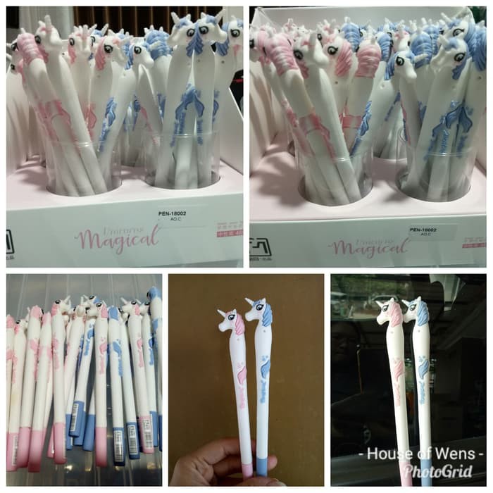 

PEN INK MAGICAL UNICORN - PULPEN UNICORN MAGICAL ISI 2 PEN