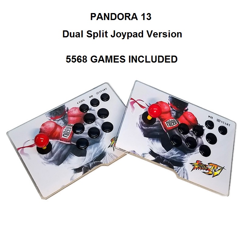 PANDORA Dual Split Joystick Version - Game Retro Console 5000 Games
