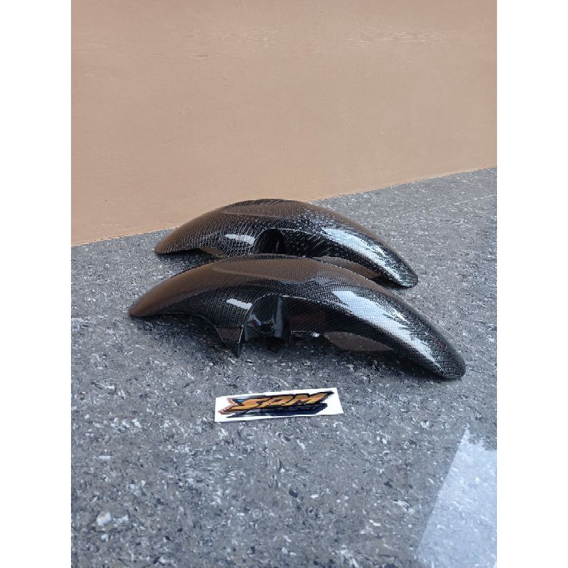 slebor depan satria fu costum+carbon