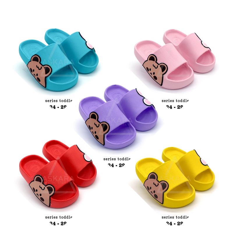 SANDAL ANAK SELOP DULUX / SANDAL ANAK LUCU DULUX 386E / SENDAL ANAK SLOP