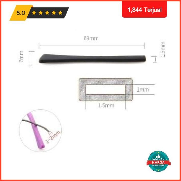Puncak Promo Gagang Kacamata Bahan Silikon Karet Premium