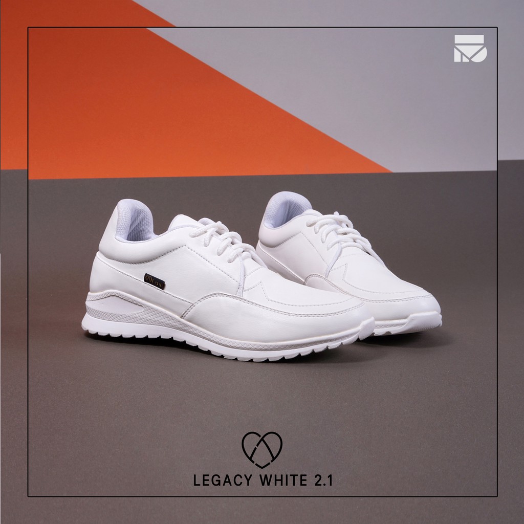 LEGACY WHITE |FORIND x Favshoes| Sepatu Sneakers Original Simple Wanita/Cewek/Women Snikers Footwear