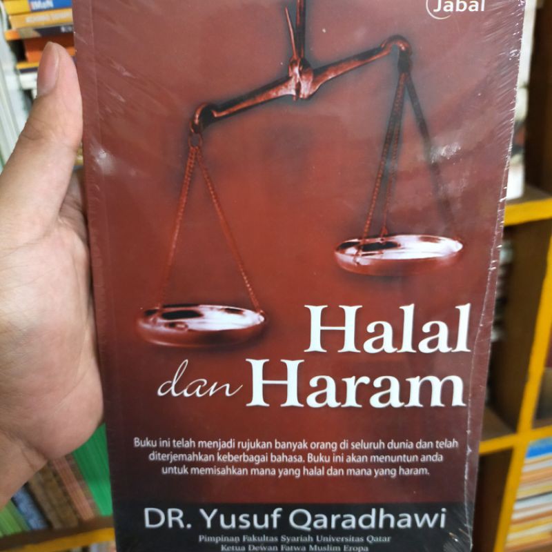 BUKU HALAL DAN HARAM YUSUF QARDHAWI JABAL