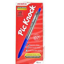 

Gramedia Medan - NB Zebra Picknock Semi Gel 0.7 Mm Blue Set 12