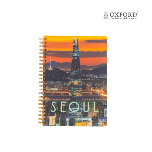 

Korean Design Note Spiral A5 60s #3- Buku Tulis Korea A5 #3 (get 4pcs)