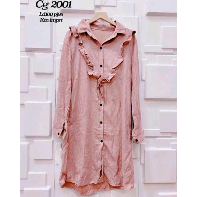 ready tunik katun premium import / tunic dres wanita