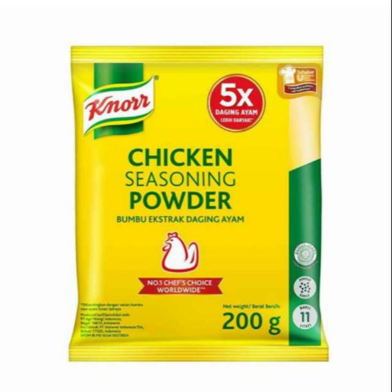 

knorr seosening chicken powder 200 gram x 5 pcs