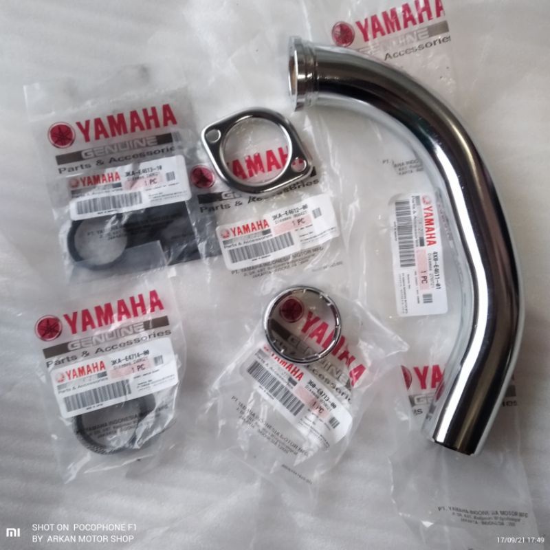 paket leher knalpot rxking ori ygp rx king packing paking cincin sambungan exhaust muffler mufler