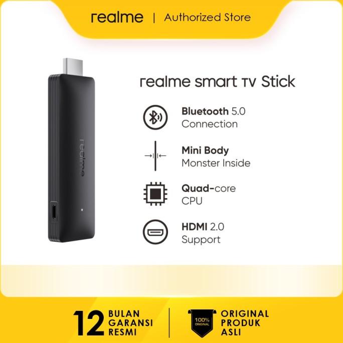 Realme Smart TV Stick, Android TV, Built-In Chromecast