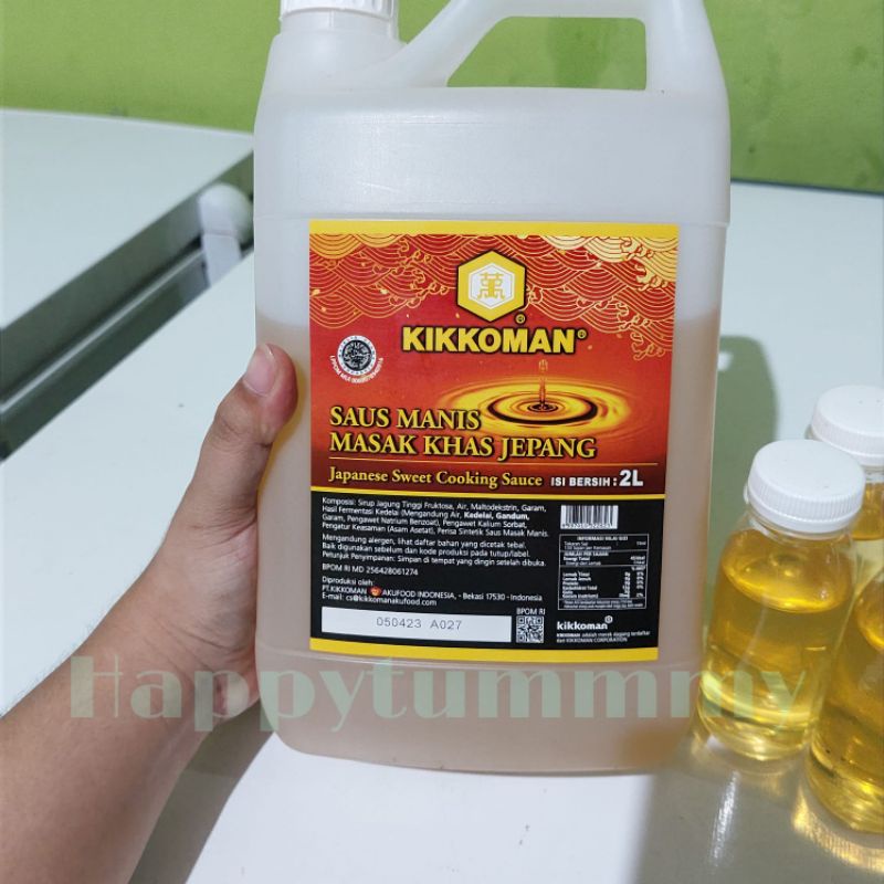 HPT - MIRIN Kikkoman Japanese Sweet Sauce 100ml/Mirin HALAL/Cuka Sushi/Saus Manis Masakan Khas Jepang