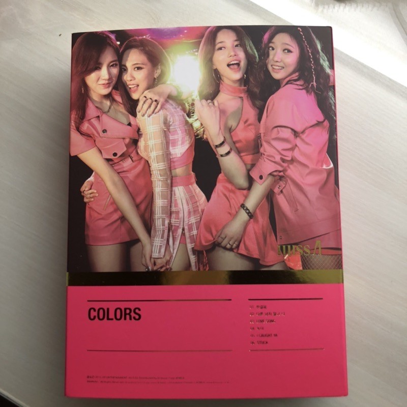Miss A <COLORS> Album