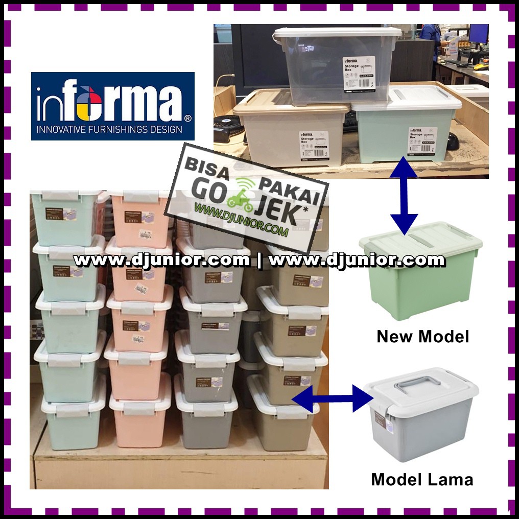 INFORMA - KOTAK PENYIMPANAN STORAGE BOX / WADAH TEMPAT MAINAN