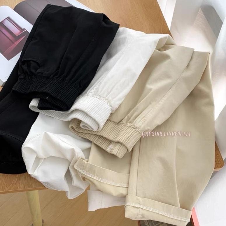 SEYOL PANTS UNIQLO - CELANA UNIQLO - KULOT UNIQLO - CELANA LINEN -  CELANA KOREA - CELANA BAHAN - KO