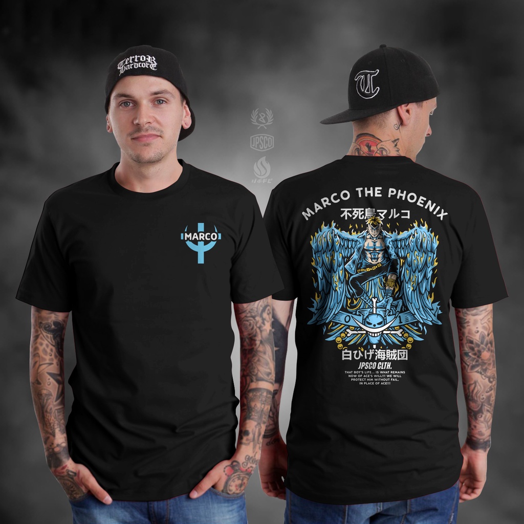 Kaos Anime One piece Series Baju Anime