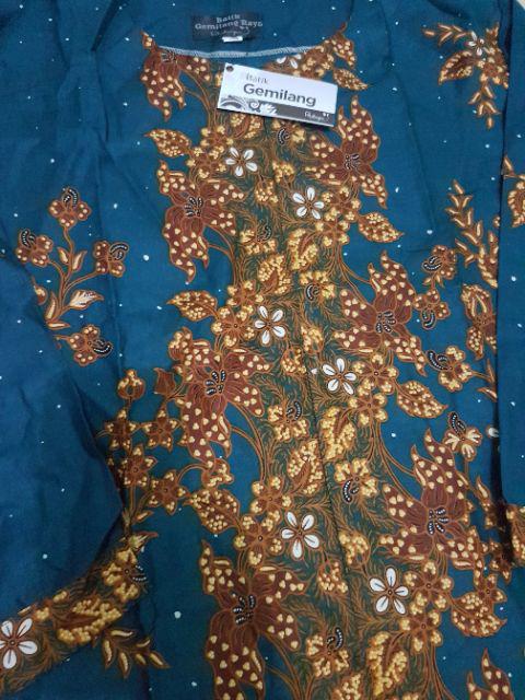 Tunik Batik Baju Wanita Kerja 02