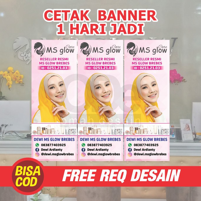 Ms Glow Banner Agen Ms Glow Murah Indonesia