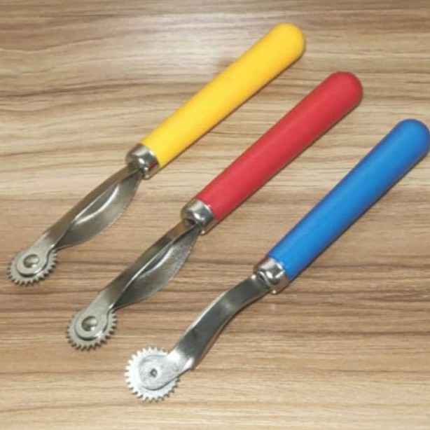 Rader - Tracking Wheel - Alat Pola Jahit Gagang Plastik Warna