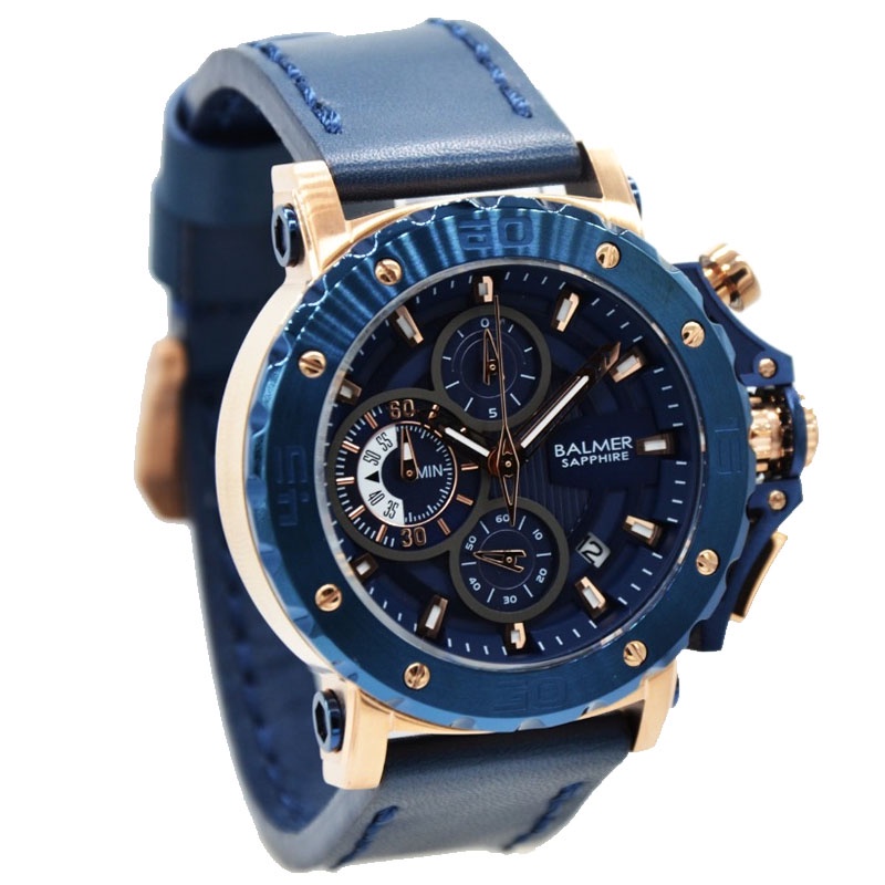 JAM TANGAN BALMER ORIGINAL BALMER 7975 KL BALMER B7975 JAM BALMER B7975MBLU LT JAM TANGAN PRIA LA