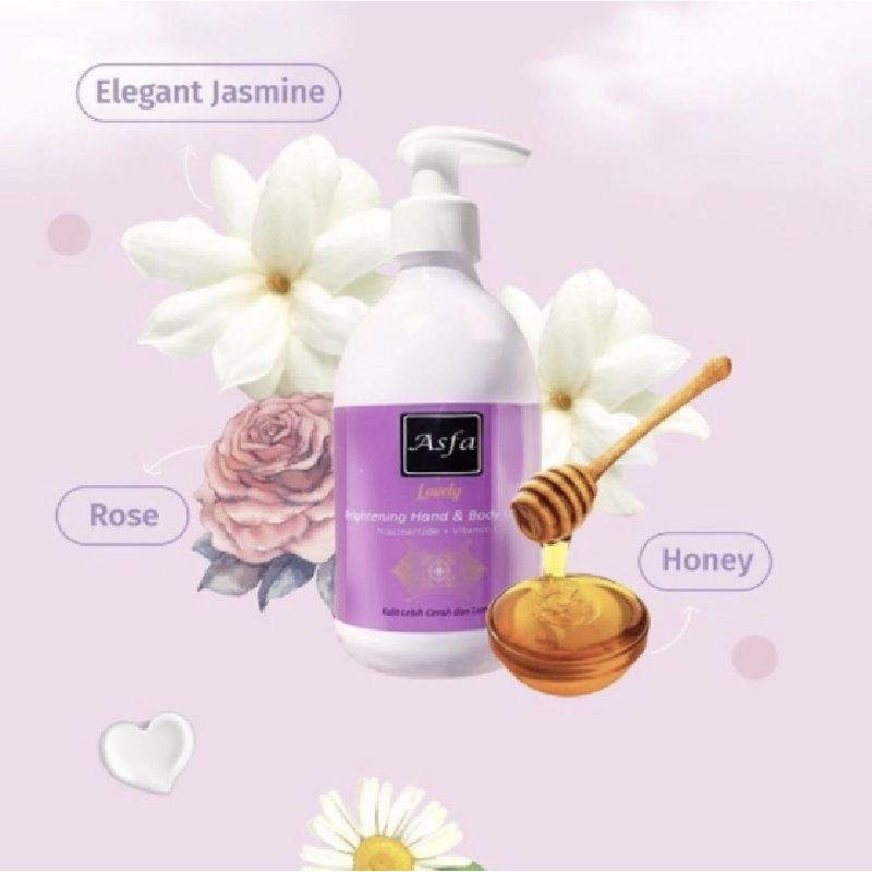 [300ml] Asfa Brightening Hand &amp; Body Lotion