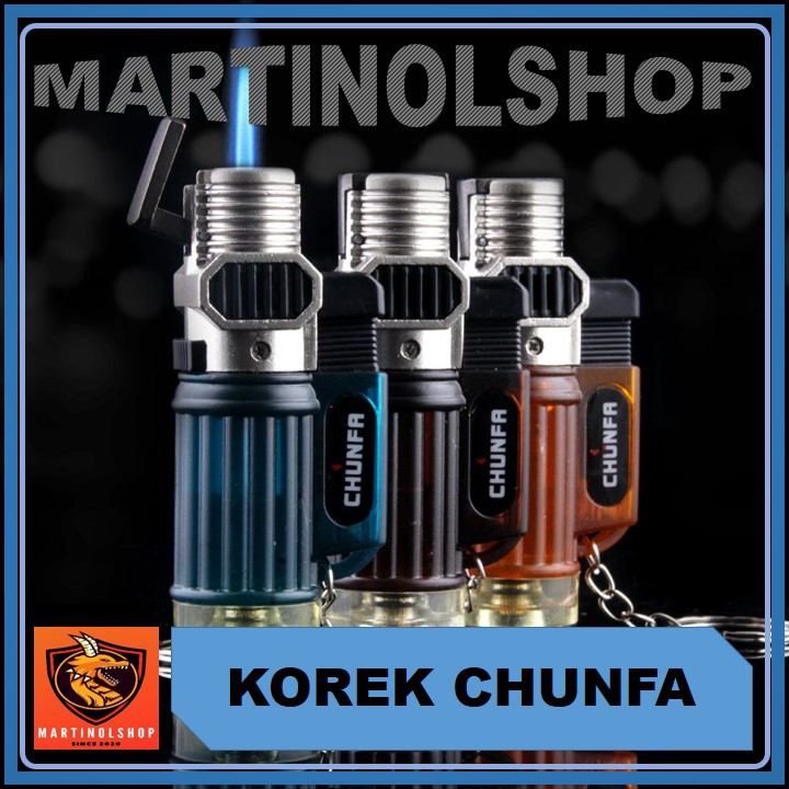 MANCIS KOREK BARA API LAS CHUNFA CUNFA TORCH LIGHTER