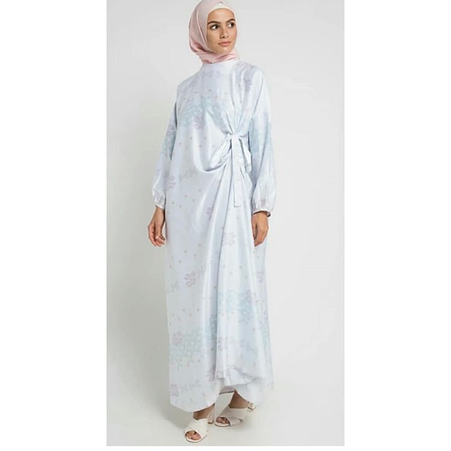 kaftan zain riamiranda softblue preloved