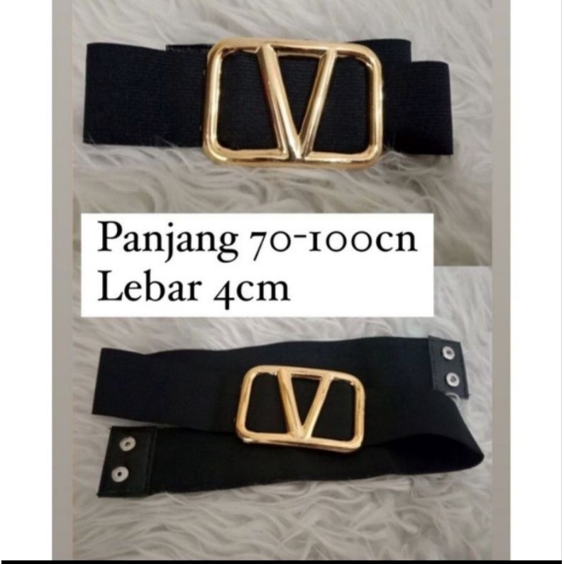 KIA STORE-Ikat Pinggang Wanita/Sabuk Belt Karet /Belt wanita untuk Dress