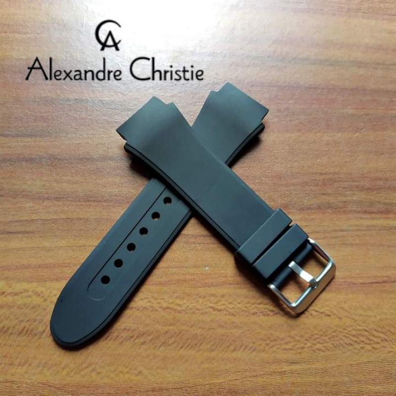 Tali Strap Jam tangan Alexandre Christie AC-6206 AC 6206 Rubber