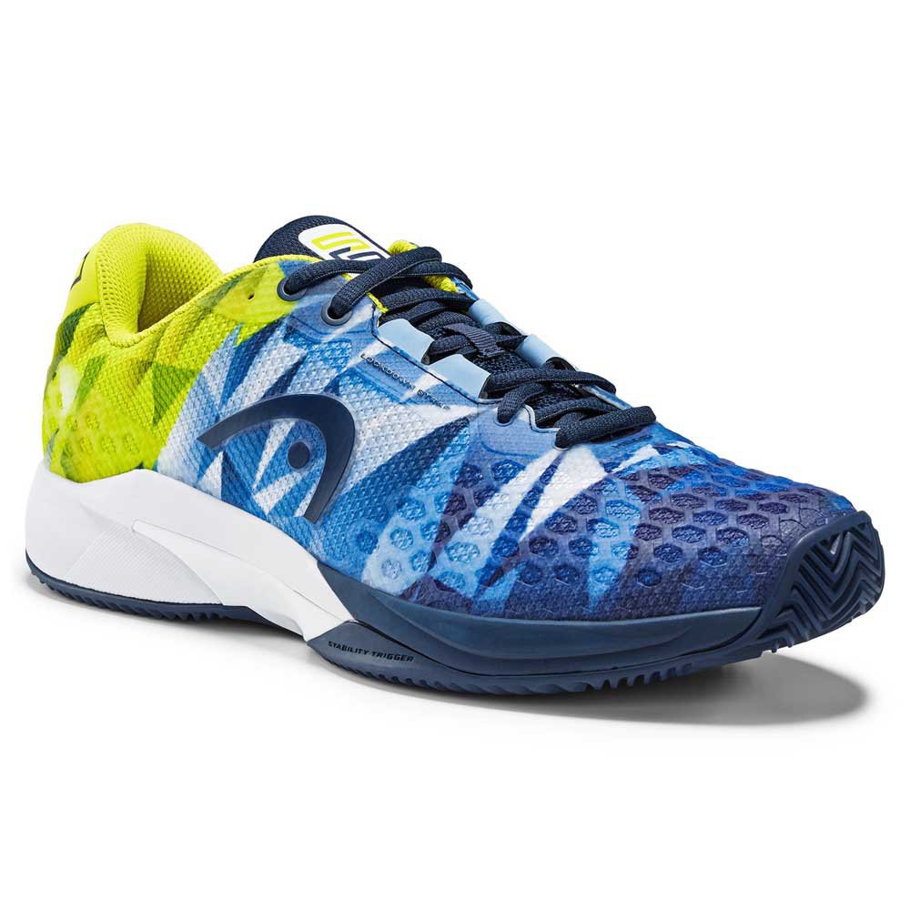 Sepatu Tenis Tennis  Head Dark Blue Yellow Head Revolt Team 3 Original