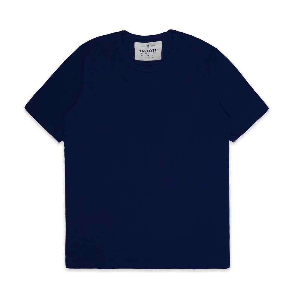 HARLOTH - Apparel Series Crewneck T-Shirt - Navy Blue