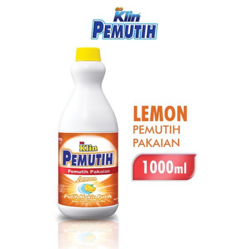 SoKlin Pemutih Pakaian Lemon 1000ML