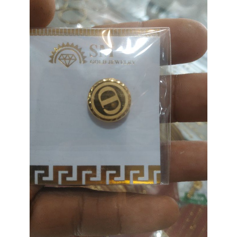 Charm gelang jam emas asli kadar 700